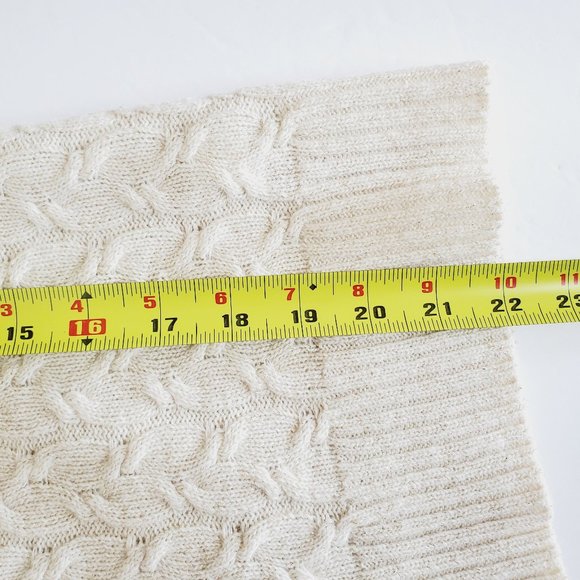 BANANA REPUBLIC Cashmere blend cable knit sweater - Picture 8 of 8